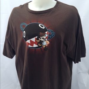 Indiana Jones Super Mario Parody Mash Up XXL Mens